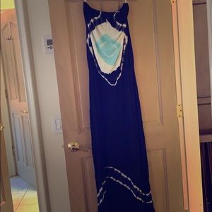 Young Faboulous & Broke strapless maxi dress